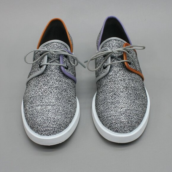 Camper 40 (Ladies 10) Snimi Derby Twins Gray Semi-Open Lace-up Extralight Shoes - Picture 5 of 12